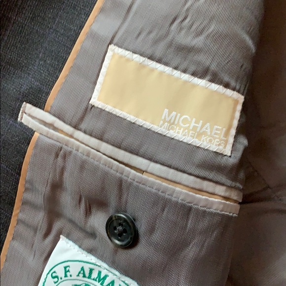 Michael Kors Three-Button Wool Blazer - Picture 3 of 8